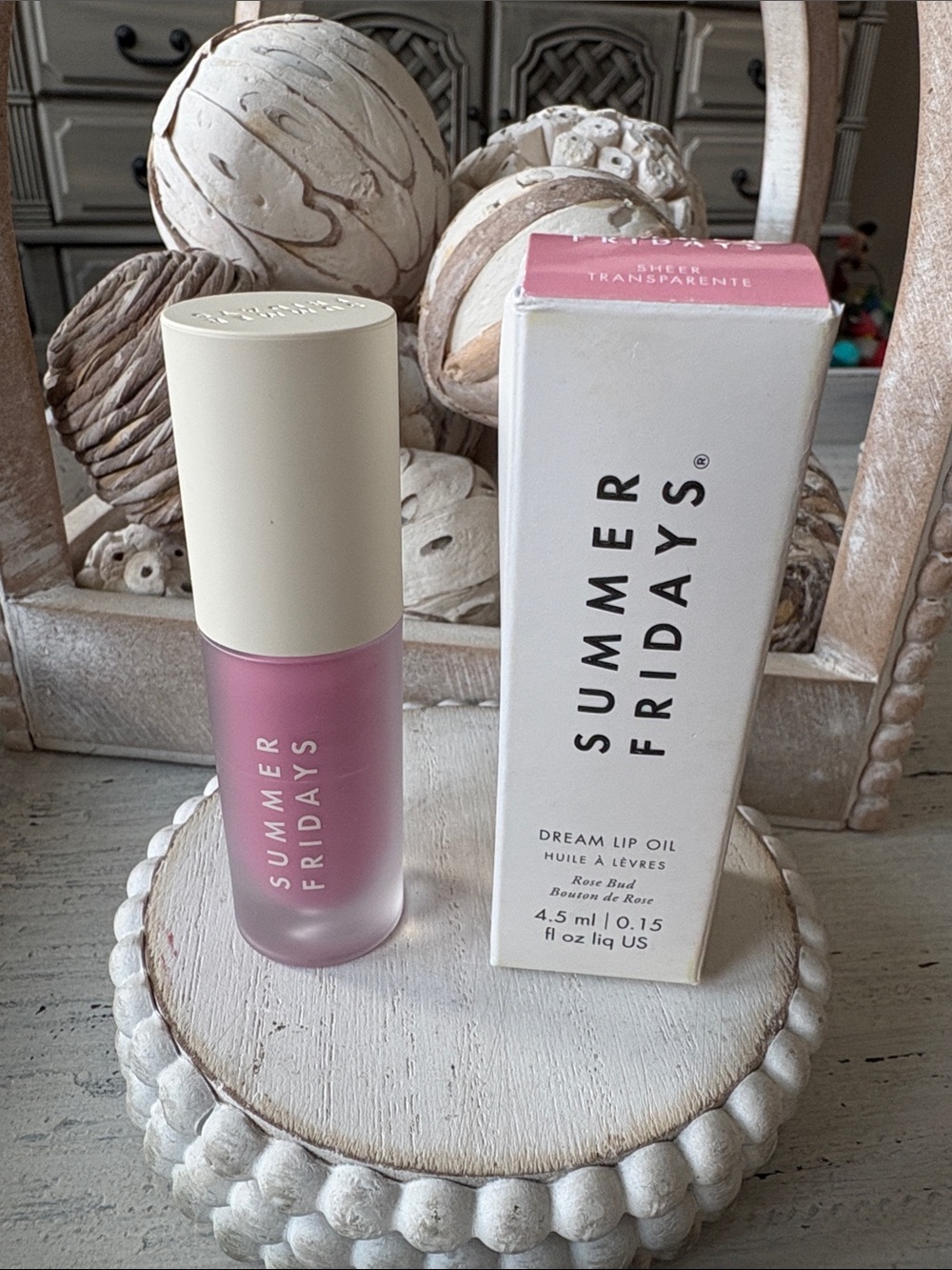 Summer Fridays Dream Lip Oil - Rose Bud